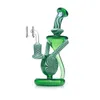 Phoenix 8 pouces recycleur plate-forme pétrolière en verre fumer eau Bongs vase en verre Shisha avec insert Perc fumer des tuyaux avec un quartz Banger