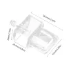 Stoi 6pcs Fish Aquarium Glass Cover Cover Uchwyt uchwytu akrylowego wspornika wspornika wspornika