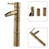 Bathroom Sink Faucets Basin Faucet Anti-corrosion Antique Brass Brown Rust-free Deck Mounted And Cold Water