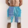 Men's Shorts Men Clothing Basketball Board Short Swimsuit Plus Size Sports Trend Black Blue Bohemian Beach Color Blocking Splicing