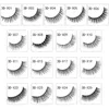 LANJINGLIN 10 boîtes de faux cils longs naturels maquillage en gros 3d cils de vison pleine bande cils outil de maquillage des yeux faux cils 240305