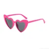 Gafas de sol en forma de corazón de diseñador para mujer Gafas de sol retro con forma de ojo de gato Decoración de compromiso de boda Compras Accesorios para fiestas de viaje ID0T