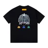 2024ss Frühjahr/Sommer Hochwertiges Designer-T-Shirt mit Buchstabendruck, Baumwollstoff, Rundhalsausschnitt, Pullover, kurze Ärmel, Unisex-T-Shirt, Sweatshirt, e836s