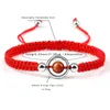 Link Bracelets Handmade Braid For Women Men Tiger Eye Stone Bead Reiki Chakra Yoga Colorful Rope Design Couple Jewelry Gift