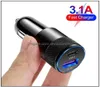 Автомобильное зарядное устройство Usb Quick Car Charger 15W 31A Type C Pd Адаптер для быстрой зарядки телефона для 13 12 11 Pro Max Huawei Honor Drop Delivery 26417974