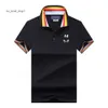 Summer Mens Polo Shirt Rabbit Print Short Sleeve Par Tee Cotton T-Shirt 4 Color 3XL 688