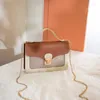 Borsa da donna Mini piccola borsa quadrata a tracolla Fashion Star Paillettes Designer Messenger Crossbody Clutch Wallet Borse Sac Pink