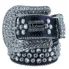 Ceinture 2022 Designer Bb Simon Ceintures pour hommes femmes Ceinture de diamant brillant blanc cintura uomo NO10 huiya06276E