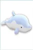 Stuffed Plush Animals 50Cm Soft Dolphin Plush Toys Dolls Stuffed Down Cotton Animal Pillow Kawaii Office Nap Kids Christmas Gift F2412743