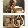 3D Puzzles DIY Cello Music Box Wooden Building Blocks Game Handmade Puzzle Girls Boys Xmas Birthday Gifts Kids Adult Creative Toys Kawaii 240314