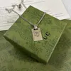 Designer ketting mode trendy hanger fijne mannen en vrouwen cadeau-sieraden honderd match sieraden goed