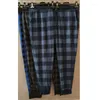 Pantalones para hombres Verano de gran tamaño Casual Plaid Plus Impresión suelta Cordón Ancho Pierna 12XL 175kg Streetwear Hombres