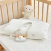 Cotton Baby Pillowcase kids pillow case Animal infant borns cover Cartoon Children boys girls 240313