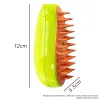 Grooming Cat Grooming Comb Pet Massage Combs With Electric Spray Soft Depilation Brush Floating Hair Removal Combs Pet Grooming