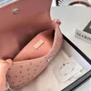 Designerka torebka damska luksurys torebka ramię męska struś skórzane torby
