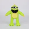 Nouveau jeu de puzzle monstre jaune Joyville, jouets en peluche monstre jaune entourant