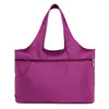 Sacs de soirée Nylon brillant Femmes Sac à bandoulière Fourre-tout Sacs à main Femme Voyage Grande capacité Solide Couleur Maman Maman Pack TopHandle Bolsas