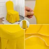 Wedding chair cover party decoration spandex skin wrinkles use elastic stretch for dinner luxurious birthday hotel banquet 240314