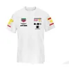 Motosiklet Giyim F1 Dünya Denklem Şampiyonası Üst Streç Cture Swee Tshirts Motor Şövalye Yarım Kollu Yarış Damlası Otomobu OT2VA