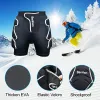 Stöcke Benken Gepolsterte Ski-Schutzshorts SBR 3D Eva gepolsterte Aufprallschutzausrüstung für Snowboard, Skaten und Skifahren