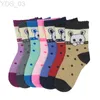 Kindersocken 5 Paare/Pack Kindersocken Baumwolle Frühling Herbst Cartoon Spitze Mädchensocken 1 bis 9 Jahre Kindersocken für Mädchen YQ240314