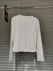 Женские блузки, модная нишевая облегающая рубашка с утягивающим низом, стильный универсальный пуловер с круглым вырезом, футболка для женщин