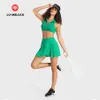 L-382 Jupes de Tennis jupe de Yoga plissée vêtements de sport femmes en cours d'exécution Fitness jupes de golf pour femmes avec short et poche LU-MELUCK