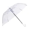 Зонты креативный студенческий прозрачный зонт с длинной ручкой, толстый экологический автоматический прямой стержень