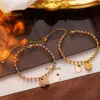 Bangle Love Enamel Pendant Titanium Steel Plated 18K Gold Bracelet Womens Designer Wholesale Beads Niche Bracelet Jewelry Heart-shaped Womens Jewelry Gift 2024