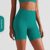 AL-yoga Dames Zomershorts Naakt Zomer Geen T Yogabroek Dames Hoge Taille Fitnessshorts Honing Perzik Hip Strak Sportreizen