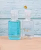 30ml hand sanitizer PET plastic bottle with flip top cap square bottles for cosmetics Essence4568715