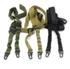 5PCLOlot Regulowany AR15 M4 Taktyczny 2 Dwupunktowy Bungee Sling dla karabinu AirSoft7815561