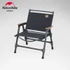 Mobiliário Naturehike Cadeira dobrável destacável ao ar livre portátil liga de alumínio acampamento cadeira de lazer portátil cadeira de piquenique cadeira de pesca