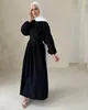 Ubrania etniczne Abayas dla skromnych muzułmańskich kobiet modlitwa długie sukienki Maxi Turcja Dubaj Arabska szata islamska Kaftan Party Eid Tunik Caftan