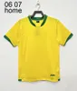 Braziliaans retro voetbalshirt ROMARIO RIVALDO Brazilië CARLOS Ronaldinho camisa de futebol 1998 2002 KAKA 2006 2000 1994 1970 1957 PELE vintage voetbalshirt