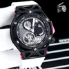 Top Fashion Luxury Brand Fr's 70th anniversary watch Tourbillon chronograph watch Fully automatic winding machinery Black PVD titanium inserts Wristwatches