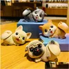 Interieurdecoratie Hond Model Auto Decor 3D Dashboard Speelgoed Ornament Puppy Accessoire Hoofd Bobblehead Schudden Knikken Cadeau Drop Delivery Ot6Qw