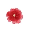 Broscher handgjorda tyg blomma lapel stift och för kvinnor mode corsage bröllop fest badge kostym tillbehör gåvor