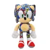 Producenci hurtowe 4 style 30 cm jeża Sonic Plush Toys Cartoon Film and Television Games peryferyjne lalki na prezenty dla dzieci