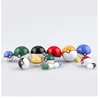 Forme de boule colorée 3in1 Quartz Terp Perles ensemble pour conduites d'eau en verre Bongs Dab Rigs