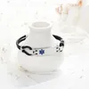 Bangle Memory Hollow Cube Urn Cremation Ashes Jewelry Small Urns Bracelet For Human Women Men Leather Memorial