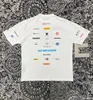 メンズプラスティーポロスヒップホップマッスルフィット湾曲ホワイトコットンカスタムプリントメンズメンズTシャツカジュアル数量トレンドS-XL RT8376