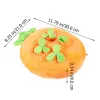 Toys 1 Set Carrot Shaped Rabbit Foraging Toy Snuffle Mat Toy for Bunny Interactive Foraging Toy for Guinea Pig Hamster