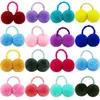 Dog Apparel 100/200PCS Pet Hair Bows Ball Accessories Colourful Plush Shape Pets Grooming Products For Cats Supplies