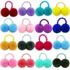 Vêtements de chien 100/200pcs arcs de cheveux pour animaux de compagnie accessoires de balle colorés en forme de peluche produits de toilettage pour animaux de compagnie fournitures pour chats