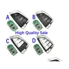 Car Key 4B Black Modified Smart Remote FOB 434MHzfor CAS4 CAS1 2 3 4 5 6 7 X5 X6 CAS4ADD FEM 2011-4251391ドロップ配信自動車Mo Otyba