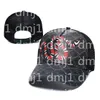 Masowe męskie designer hat damski czapka baseballowa dopasowana litera letnia snapback sunshade sport haft haftowe czapki T-16