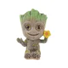 Decorations 1PC Cute Cartoon Tree Man Aquarium Cute Resin Mini Tree Shape Aquarium Fish Tank Oxygen Pump Bubble Stone Decoration Fishbowl