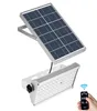 Edison2011 65 Leds luz solar super brilhante 1500lm 10W Spotlight sem fio ao ar livre à prova d'água jardim lâmpada movida a energia solar com Rremot5938999