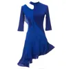 Stage Wear Donna Frangia Flapper Nappa Abito Lady Ballroom Ballo latino Salsa Rumba Gatsby Costumi per abiti per adulti